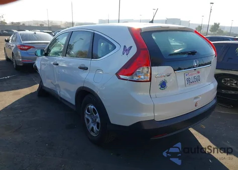 2014 Honda Cr-V Lx из США, поврежденный, VIN 5J6RM3H37EL045450